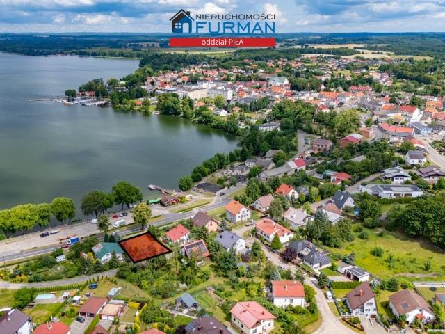Działka nad Jeziorem Drawsko 585 m², mieszkaniowo usługowa
