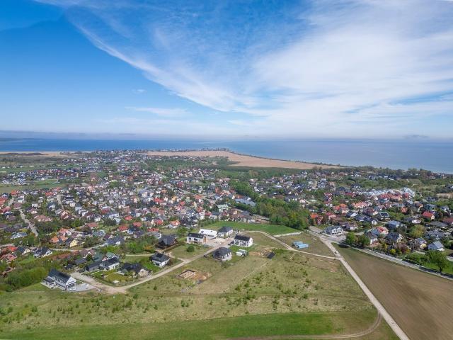 Działka narożna 1001 m² pod dom w Mostach, blisko plaży
