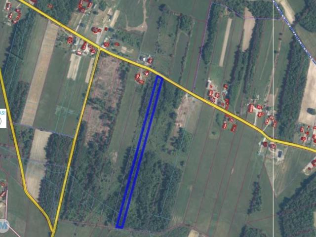 Działka bud. rolna 9100 m², możliwość zabudowy