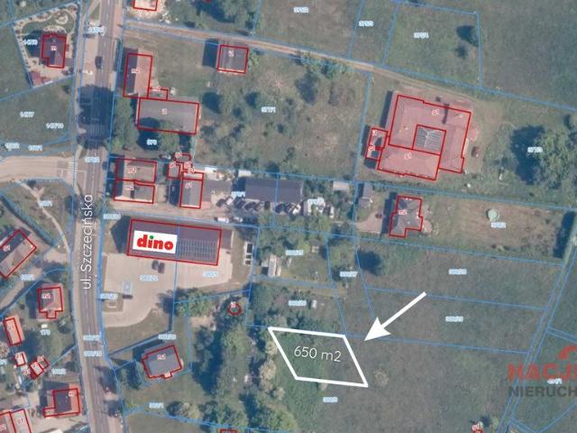 Działka budowlana 650 m² w Tanowie spokojna okolica