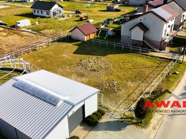 Działka budowlana 700 m² Darzlubie, media, warunki zabudowy