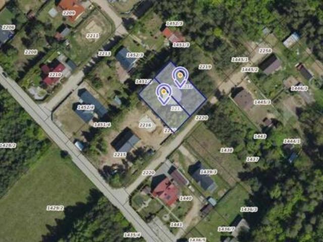 Działka budowlana 722 m²/1 444 m² Czarna Białostocka Buksztel