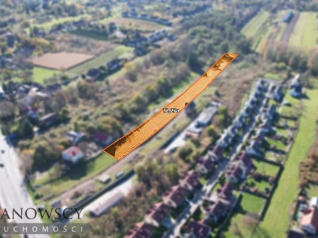 Działka budowlana 72 arów w Bibicach, świetna lokalizacja