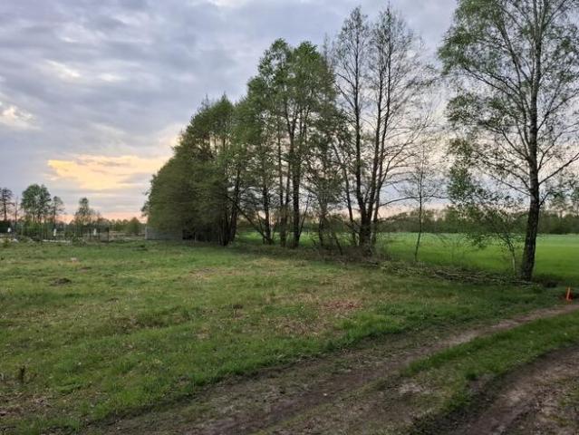 Działka budowlana 866m² przy lesie