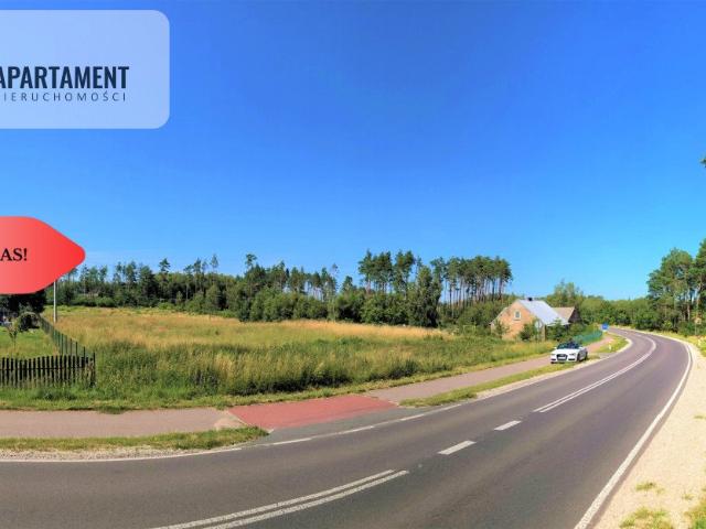 Działka budowlana 901 m² z decyzją WZ, zjazd, blisko Chojnic