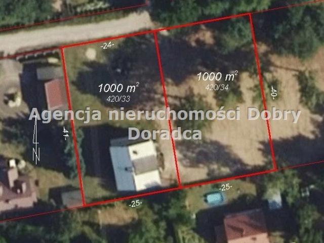 Działka budowlana 1000 m² w Żelechowie zapraszam