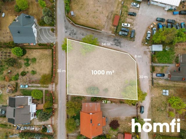 Działka budowlana 1000 m² z MPZP, szybki dojazd do Torunia