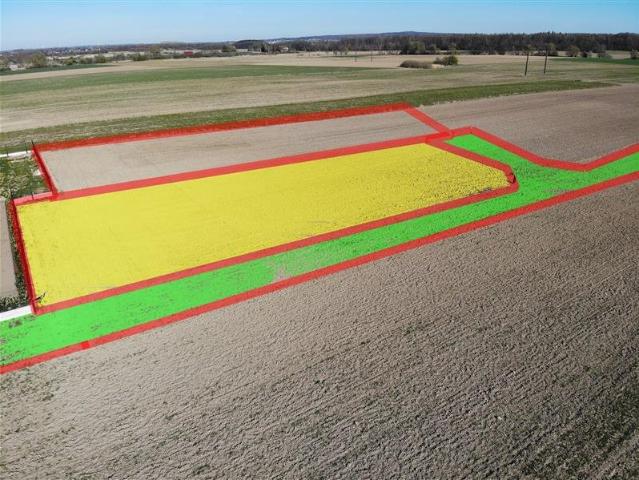Działka budowlana 1013 m² z warunkami zabudowy, Dobiesławiec