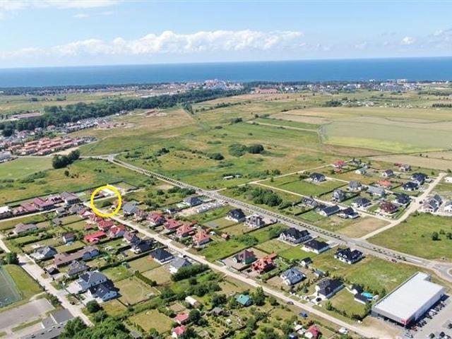 Działka budowlana 1057 m² pod dom jednorodzinny w Darłowie