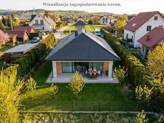 Działka budowlana 1144 m² w Nowym Sączu, Nawojowska