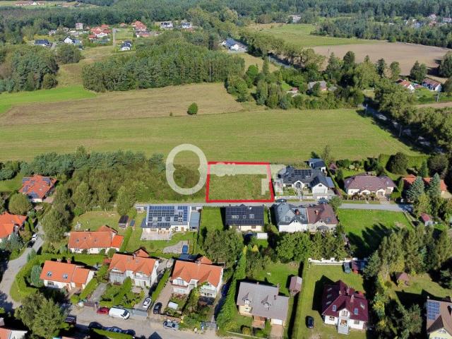 Działka budowlana 1140 m² z projektem i infrastrukturą