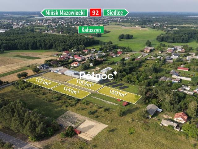 Działka budowlana 1141 m² w Olszewicach MPZP i blisko A2