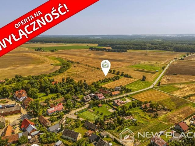Na sprzedaż działka budowlana 1200 m² w Słupiu