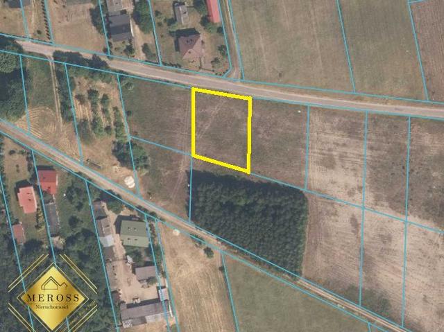 Działka budowlana 1223 m2 z warunkami zabudowy, asfalt, media