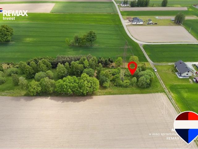 Działka 1230 m² z pozwoleniem na dom w Miedźnej