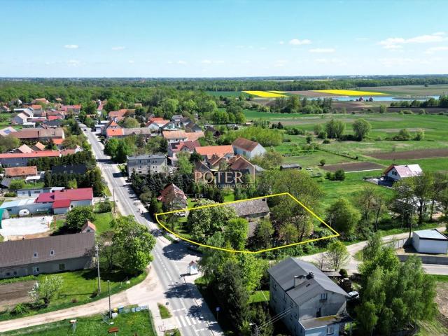 Działka budowlana 1320 m² z mediami, blisko Wrocławia