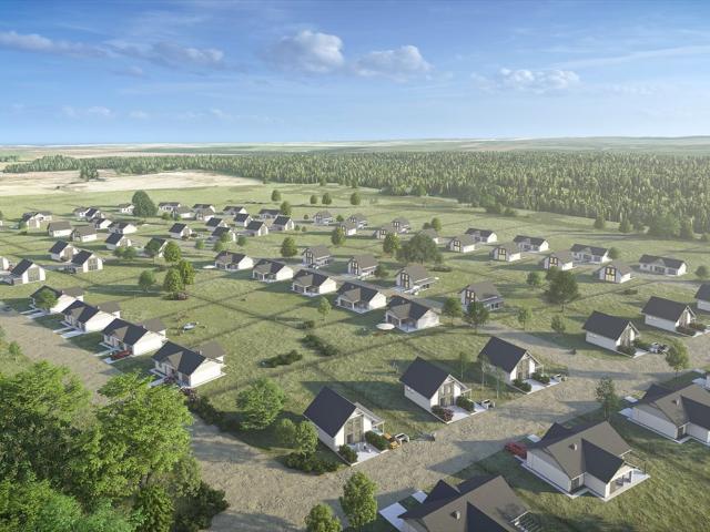 Działka budowlana 1332 m² z decyzją i prądem w Cyk