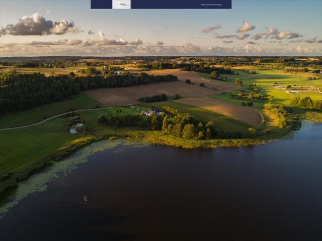 Działka budowlana 1343 m² w Rębiskach z WZ, blisko jeziora