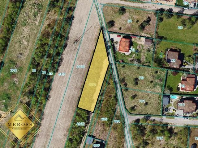 Działka budowlana 1369 m² w Kiedrzyńskiej dzielnicy