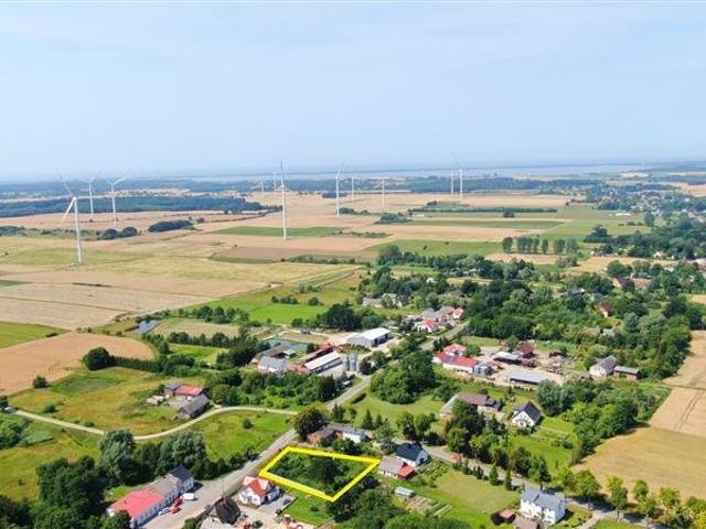 Działka 1403 m² w Wiekowicach blisko morza i jeziora