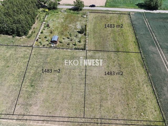 Działka budowlana 1483 m² w Rębkowie – pod zabudowę i usługi
