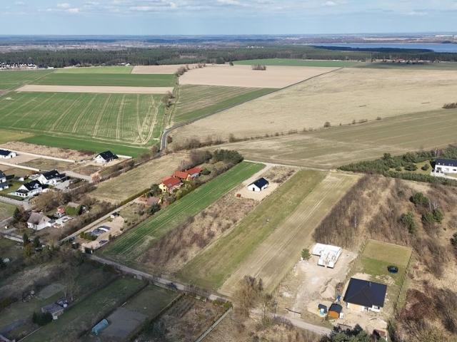 Działka budowlana 1706 m² w Bielkowie z projektem domu