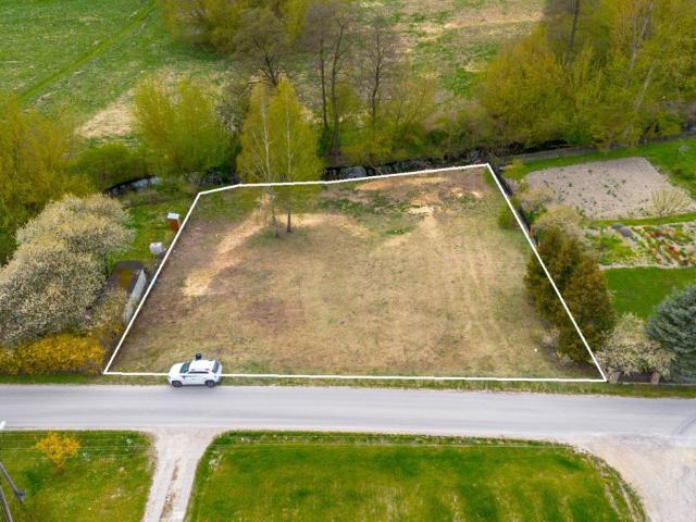 Działka 1716 m² nad rzeką, media, MPZP, Głusk
