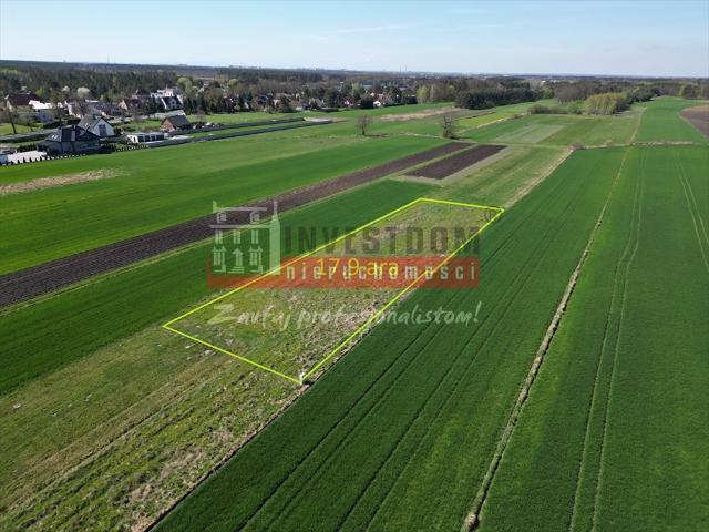 Działka budowlana 1790 m² w Kotórzu Małym, prostokąt