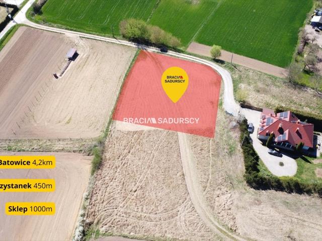 Działka budowlana 21,53 arów z potencjałem inwestycyjnym