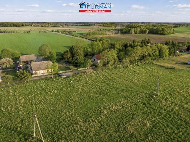 Działka budowlana 3050 m² w Siedlisku – gotowa pod zabudowę