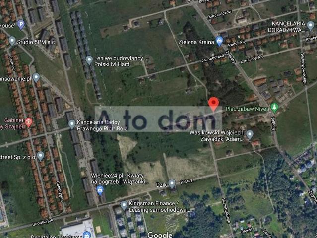 Działka budowlana 3153 m² w Markach, plan w MPZP