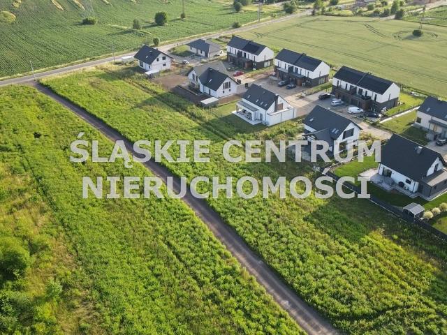 Działka budowlana w Czeladzi z mediami i widokiem
