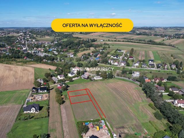 Działka budowlana w Krakowie z mediami i dużym potencjałem