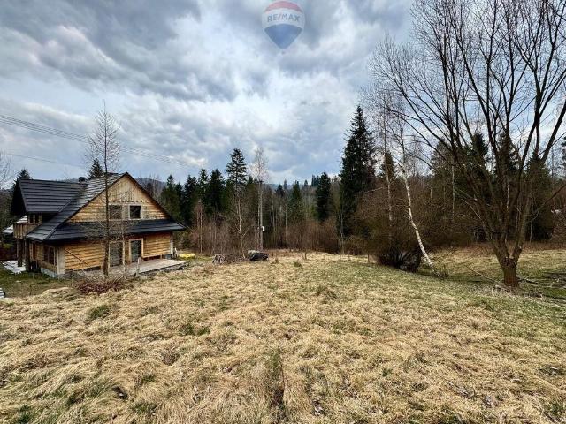 Działka budowlana w Wisła Tokarnia, 693 m², las, strumyk