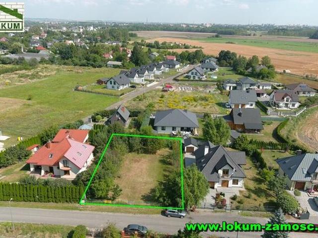 Działka budowlana w Zamościu, ul. Myśliwska