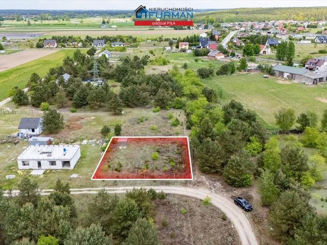 Działka budowlana z MPZP, 821 m2, Byszki