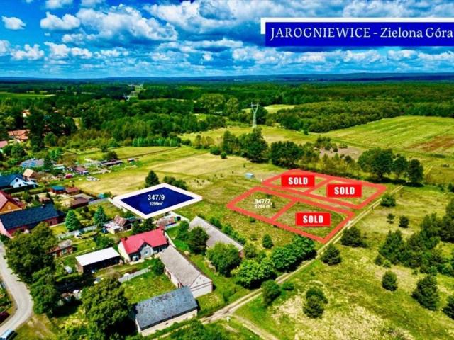 Działka budowlana z decyzją o zabudowie w Jarogniewicach