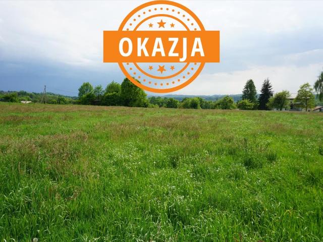 Działka budowlana z pięknym widokiem, media w drodze