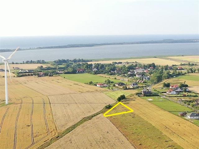 Działka budowlana z widokiem na morze, 1564 m²