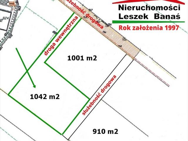 Działka budowlana z widokiem na Grudziądz, 1042 m²