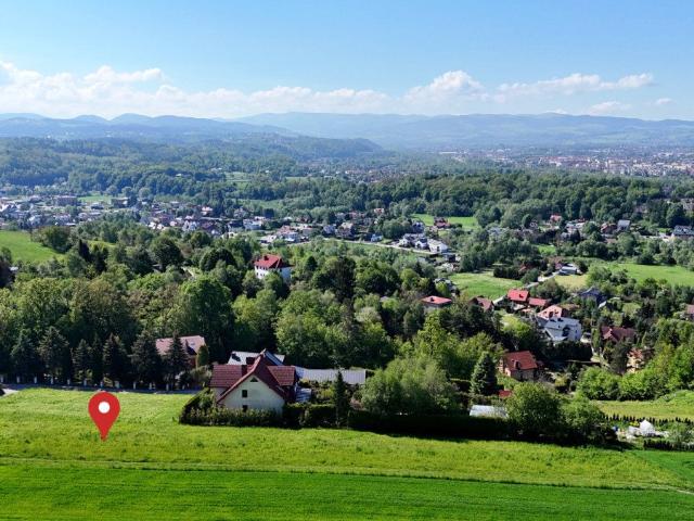 Działka budowlana z widokiem na Tatry i miasto, 24,5 ara