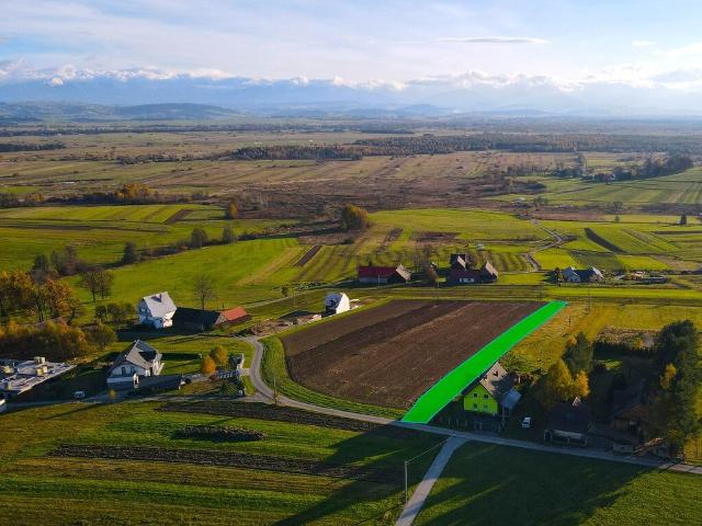 Działka budowlana z widokiem na Tatry, 1472 m²
