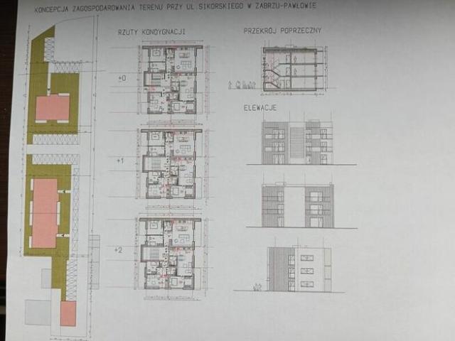 Działka budowlana Zabrze Pawłów 4267m2