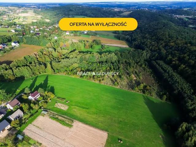 Działka budowlana Dobranowice gm. Wieliczka