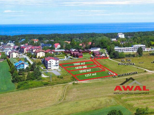 Działka budowlana Jastrzębia Góra gm. Władysławowo, Świętego Wojciecha