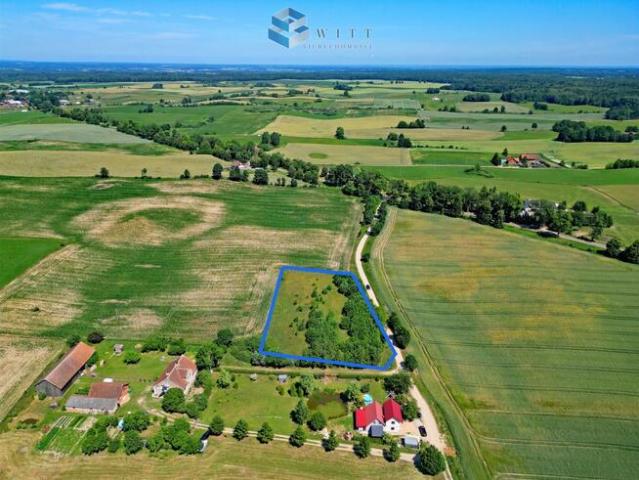 Działka budowlana Kalnik gm. Morąg Kępa Kalnicka