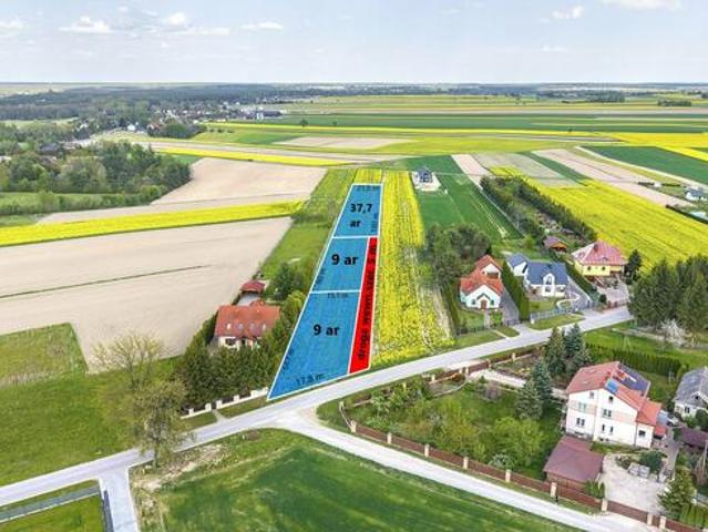 Działka budowlana Krężnica Jara gm. Niedrzwica Duża