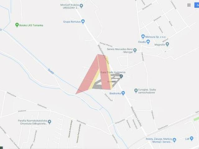 Działka budowlana Kraków Krowodrza, Prądnik Biały, Władysława Łokietka