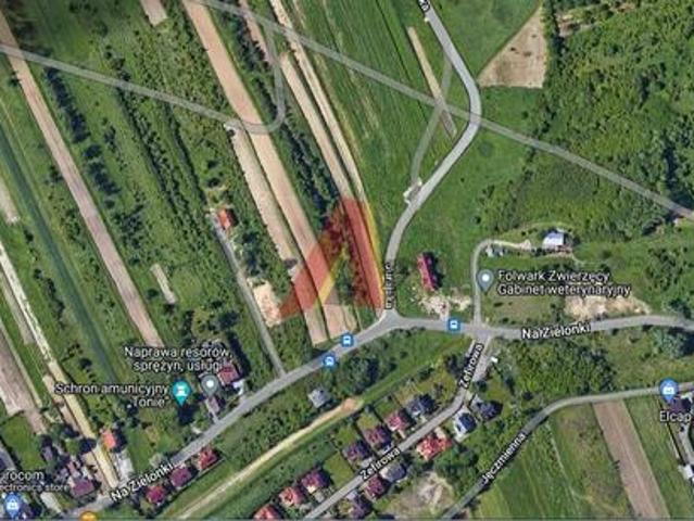 Działka budowlana Kraków Krowodrza, Tonie, Na Zielonki
