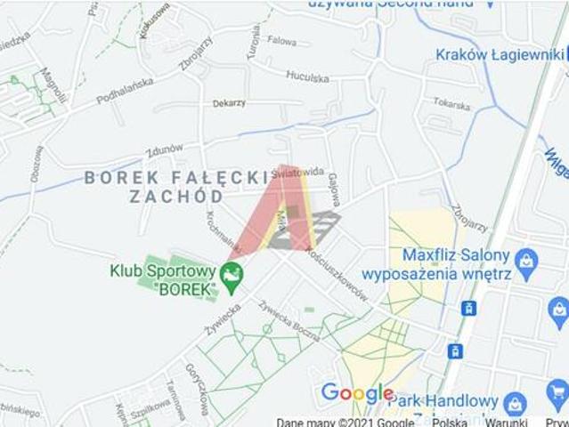 Działka budowlana Kraków Podgórze, Łagiewniki, Gajowa